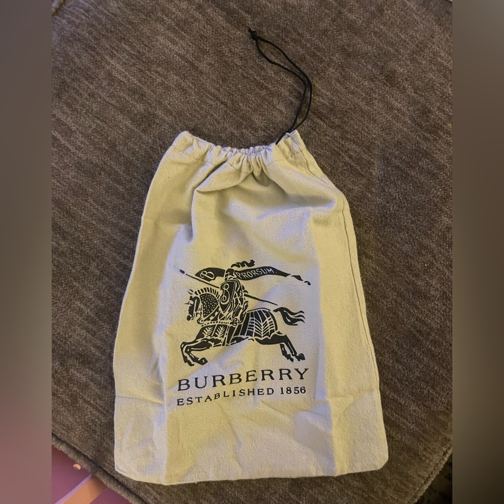 Authentic Burberry 10” X 13” Dustbag
